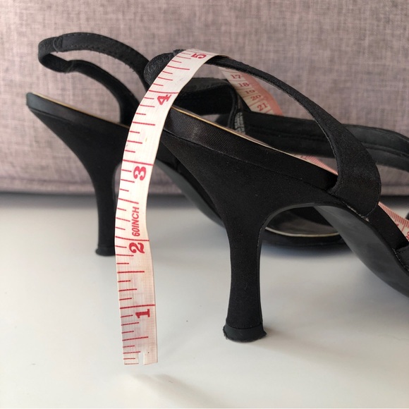 Expressions Black Strappy Heel - Picture 5 of 5